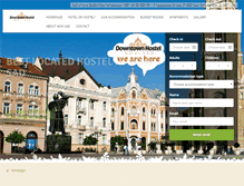 Tablet Screenshot of hostelnovisad.com